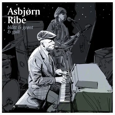 Blått & grønt & gult by Asbjørn Ribe - album cover