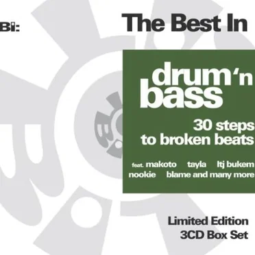 The Best in Drum 'n Bass: 30 Steps to Broken Beats by Various Artists - album cover
