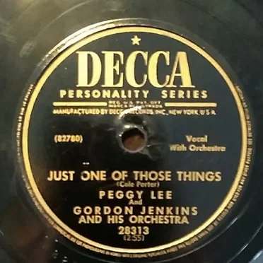 Just One of Those Things / I’m Glad There Is You