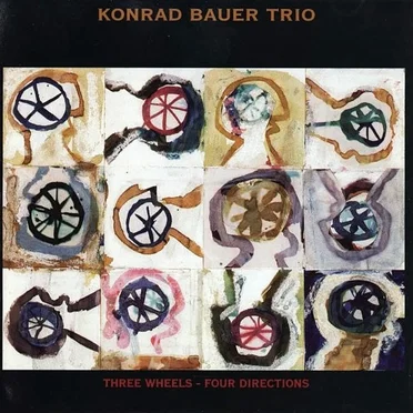 Three Wheels - Four Directions by Konrad Bauer Trio - album cover