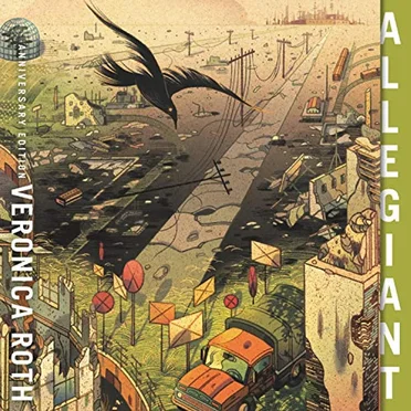 Allegiant by Veronica Roth - album cover