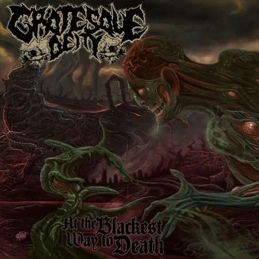 At The Blackest Way To Death by Grotesque Deity - album cover