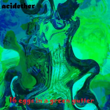 16 eggs in a green gutter