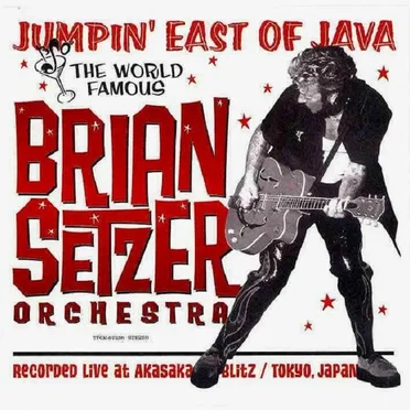 Jumpin' East of Java by The Brian Setzer Orchestra - album cover