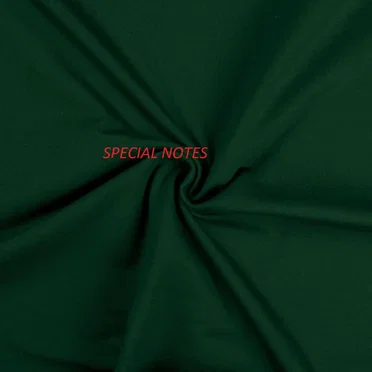 Special Notes