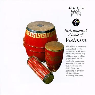 Instrumental Music of Vietnam by Various Artists - album cover