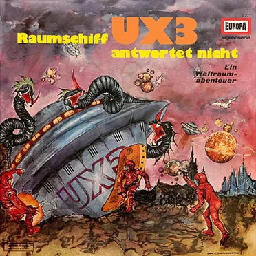 Raumschiff UX3 antwortet nicht (Ein Weltraumabenteuer) by Bert Varell - album cover