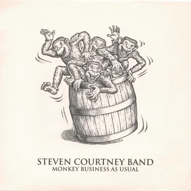 Monkey Business As Usual by Steven Courtney Band - album cover