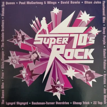 Super 70’s Rock by Various Artists - album cover