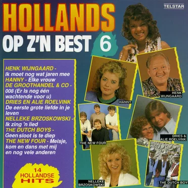Hollands op z’n best, 6: 14 hollandse hits by Various Artists - album cover