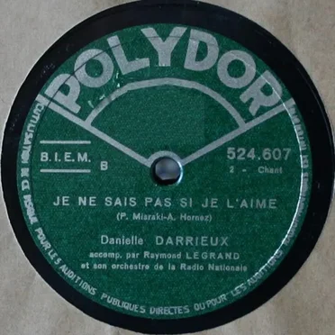 Je ne sais pas si je l’aime / Chanson d’espoir