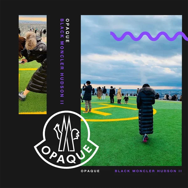 Black Moncler Hudson II