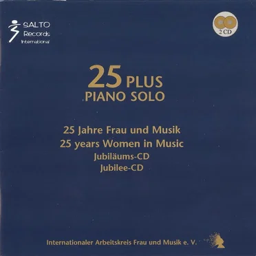 25 Plus Piano Solo: 25 Jahre Frau und Musik Jubiläums-CD by Various Artists - album cover
