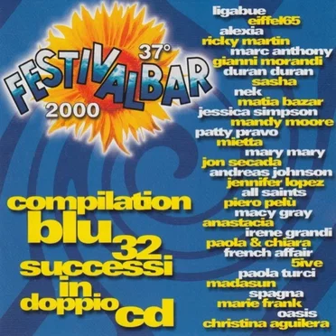37º Festivalbar 2000: Compilation blu by Various Artists - album cover