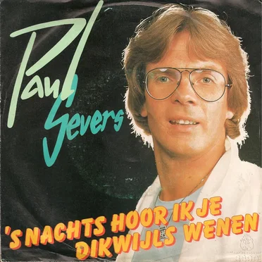 ’s Nachts hoor ik je dikwijls wenen / Als je gaat…