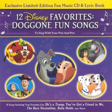 12 Disney Favorites: Doggone Fun Songs by Various Artists - album cover
