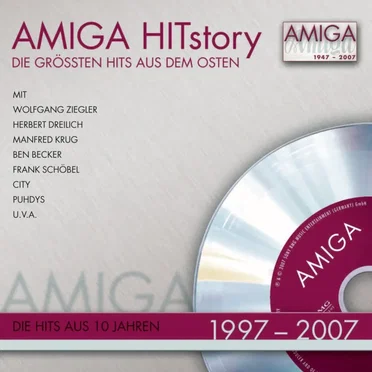 Amiga HITstory 1997–2007 by Various Artists - album cover