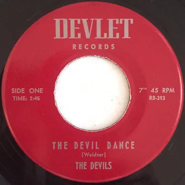 The Devil Dance / Just Like That by The Devils - album cover