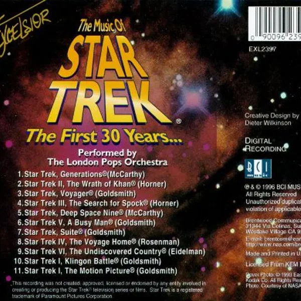 The Music of Star Trek: The First 30 Years...