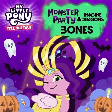 Monster Party & Bones by Midnight Wave - album cover
