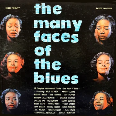 The Many Faces of the Blues by Various Artists - album cover