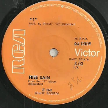 Free Rain / 1 of a Kind by 1 - album cover