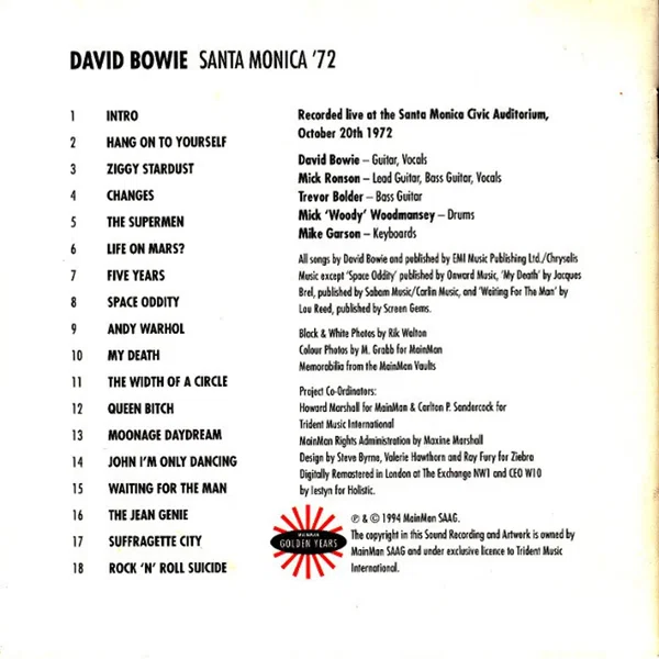 Live Santa Monica ’72