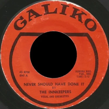 Never Should Have Done It / Wanted by Innkeepers - album cover