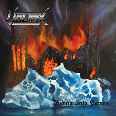 Hiding Into Flames by Voltax - album cover