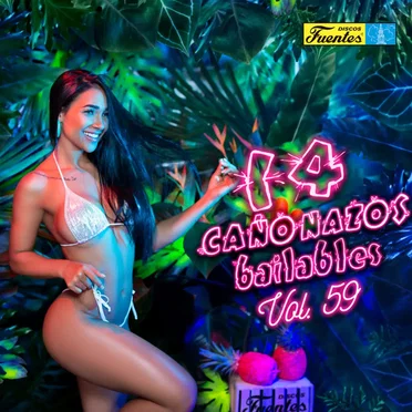 14 cañonazos bailables, vol. 59 by Various Artists - album cover
