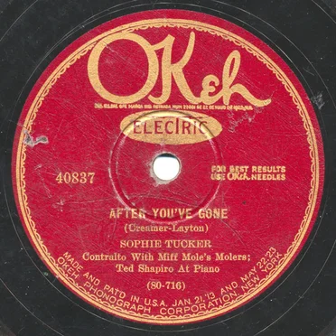 After You've Gone / I Ain't Got Nobody