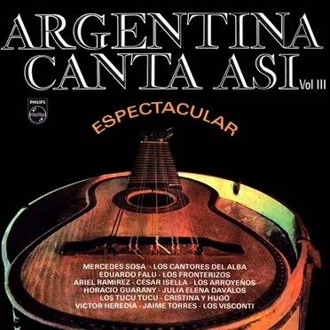 Argentina canta así, volumen III by Various Artists - album cover