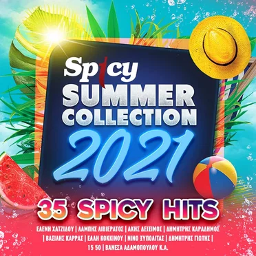 Spicy Summer Collection 2021 (35 Spicy Hits) by Various Artists - album cover