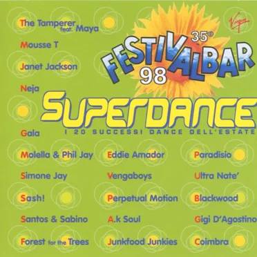 Festivalbar ’98: Superdance by Various Artists - album cover