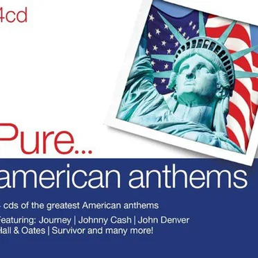 Pure… American Anthems by Various Artists - album cover