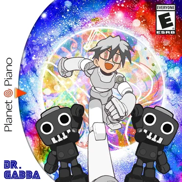 Planet Piano by DR. GABBA - album cover