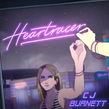 Heartracer by CJ Burnett - album cover