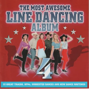 The Most Awesome Line Dancing Album 4 by Various Artists - album cover