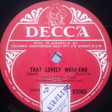 Starlight Serenade / That Lovely Week-End