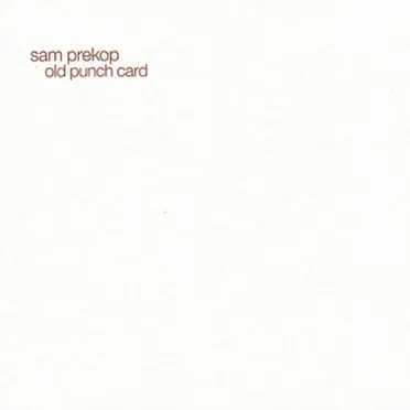 Old Punch Card