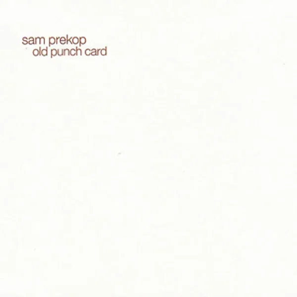 Old Punch Card