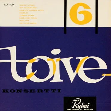 Toivekonsertti 6 by Various Artists - album cover