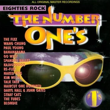 The Number One’s: Eighties Rock by Various Artists - album cover