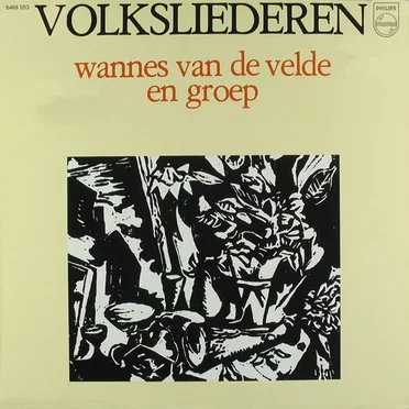 Volksliederen by Wannes Van de Velde en Groep - album cover