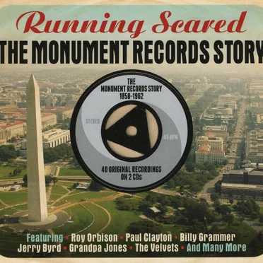 Running Scared: The Monument Records Story 1958-1962 by Various Artists - album cover