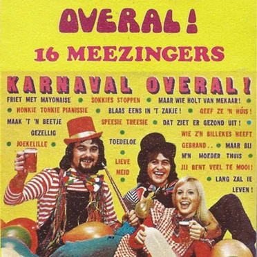 Karnaval overal: 16 meezingers by Various Artists - album cover