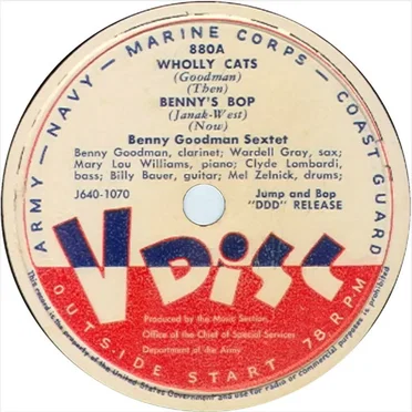 Wholly Cats / Benny’s Bop / Fidgety Feet