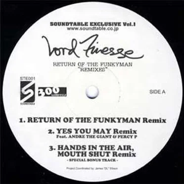 Return of the Funkyman "Remixes"