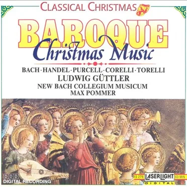 Baroque Christmas Music by Various Artists - album cover