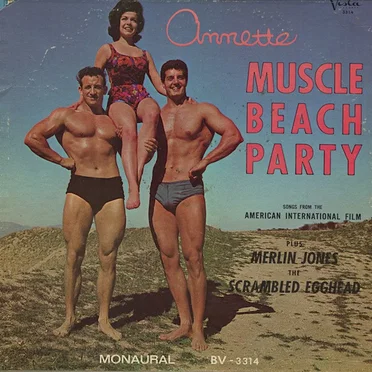 Muscle Beach Party by Annette Funicello - album cover